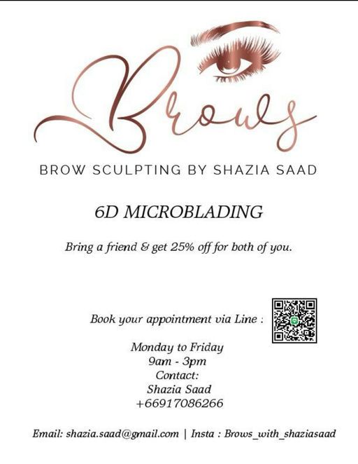 Brows by Shazia Saad 